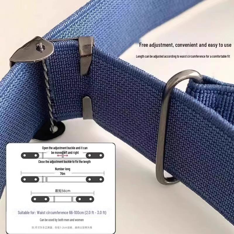 Women's Invisible Elastic Waist Belt for Jeans - Adjustable Leather Waistline Tightener