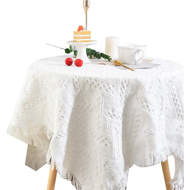 מפת שולחן תחרה מכותנה Aivie