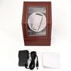 Leather Automatic Watch Winder Box with Motor Rotator
