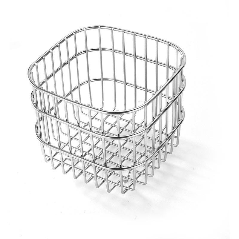 

Корзина для хранения из нержавеющей стали - Многоцелевой органайзер для ванной комнаты, кухни, рабочего стола - Органайзеры и полки-корзины для хранения в ванной