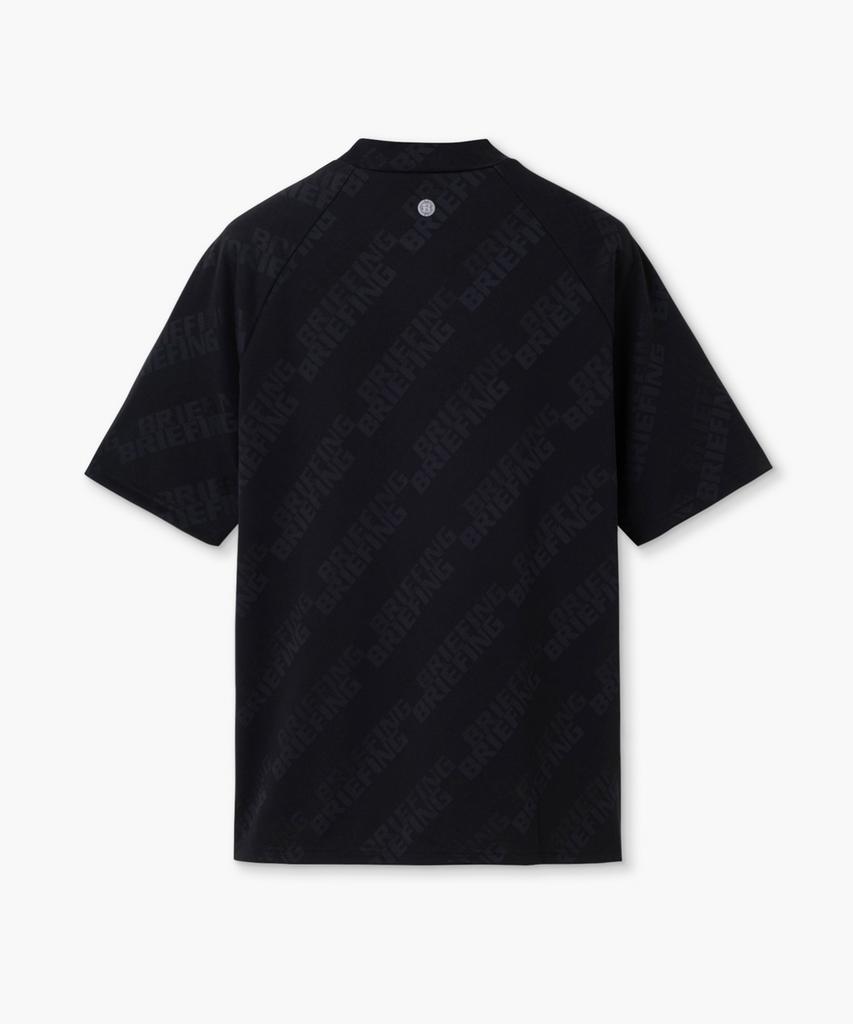 Beulipinggolpeu Men'S Shadow Logo Jacquard High Neck_Black