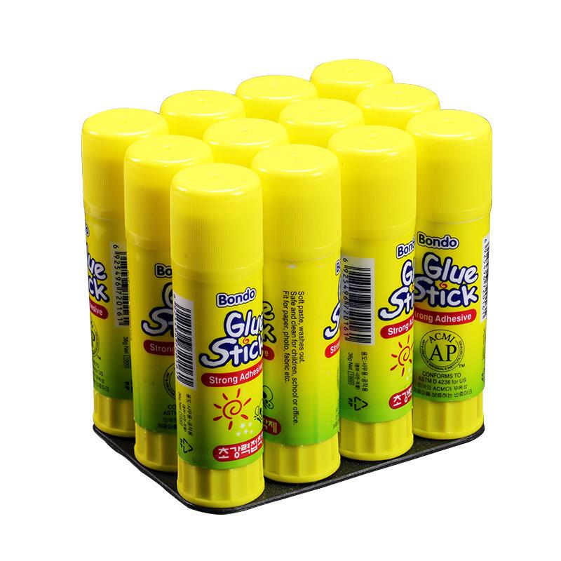Solid Glue Stick 8/16/26/36g - Strong Adhesion for Students, Crafts, and Office Supplies.
