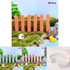 Mini Diy Wood Fence For Miniature Plant Decor And Landscape Crafts**