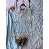 Pakistani Georgette Top Palazzo Suit Indian Designer Ethnic Salwar Kameez Dress