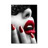 Modern Sexy Women Portrait Art Poster Nordic Minimalist Canvas Print Wall Art Painting Scandinavian Pictures Living Room Decor
