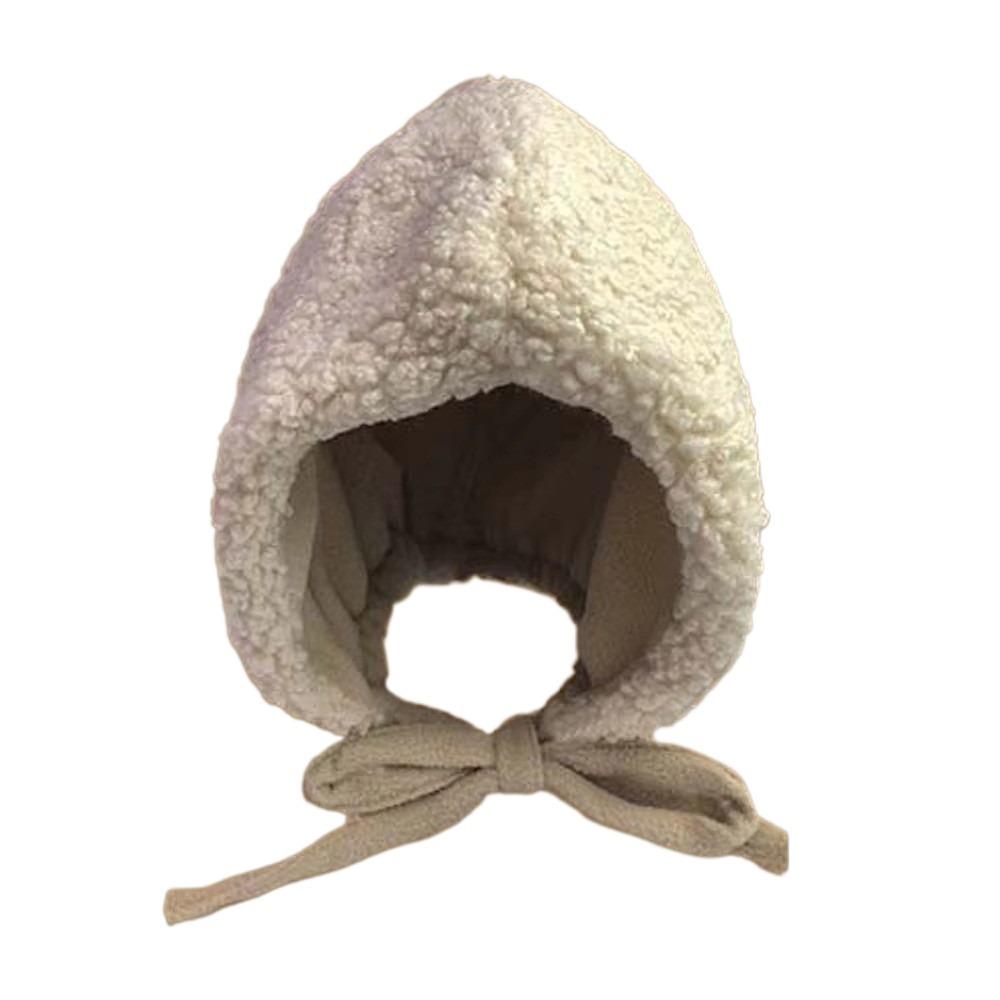 Solid Color Plush Hat Anti-cold Lambswool Cap Fashion Winter Hat Winter Season