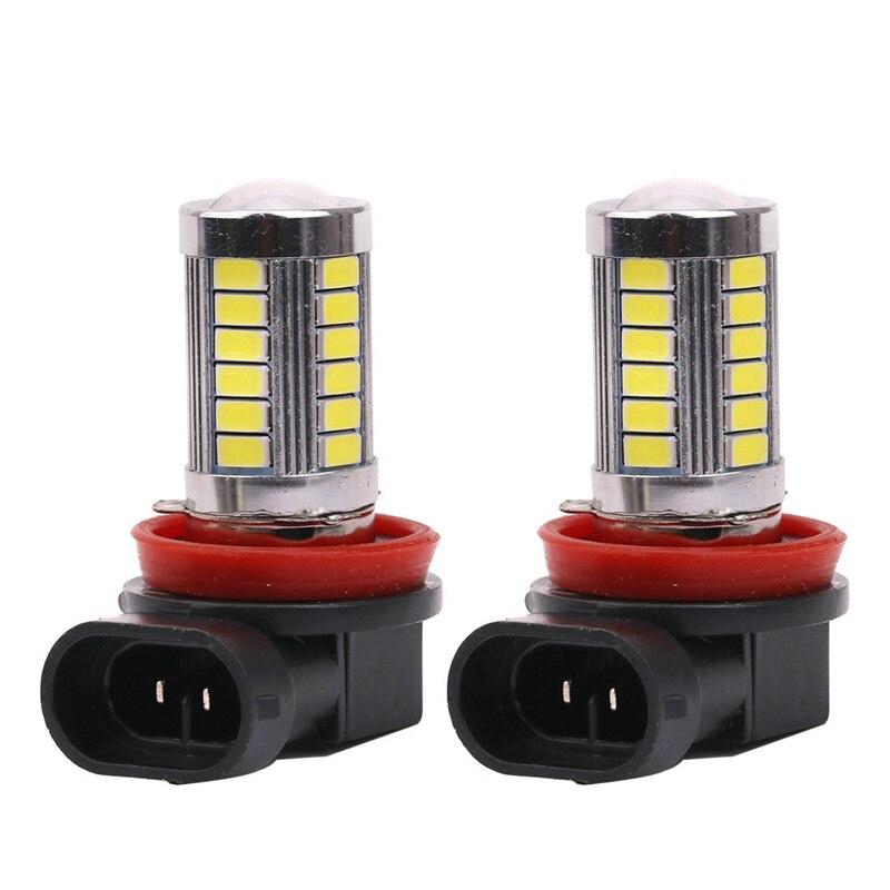 For Mazda 3 5 6 CX5 CX7 Axela Atenza 2pcs/lot CANBus Error Free 5630 33SMD LED Fog Light Bulbs