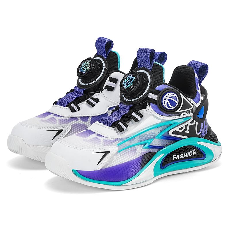 28-40 Children /Teenagers Plus Size Fashionable Sports and Leisure Shoes Boys Basketball Shoes