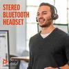 Poly Voyager 4320 UC Stereo Wireless Headset, Bluetooth, USB-A,+BT700 dongle, +Charging Stand, Black