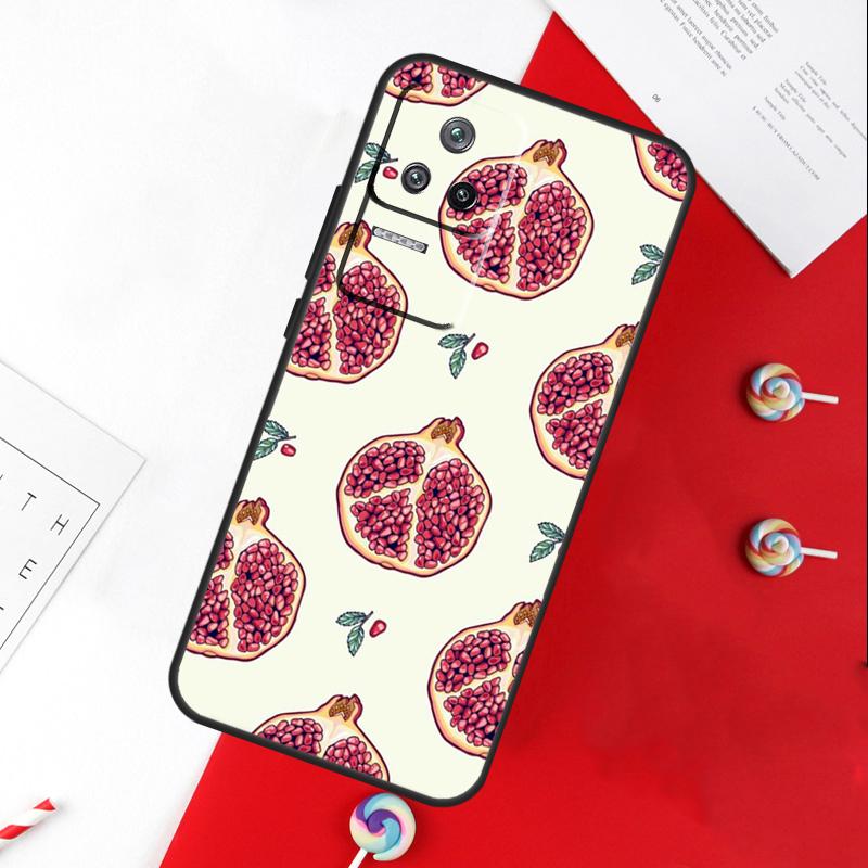 Avocado Pear Papaya Fruit Cover For Xiaomi 14 Ultra 15 13 11T 12T 13T 14T Pro POCO X7 Pro X3 X5 X6 M6 F5 F6 Pro Case