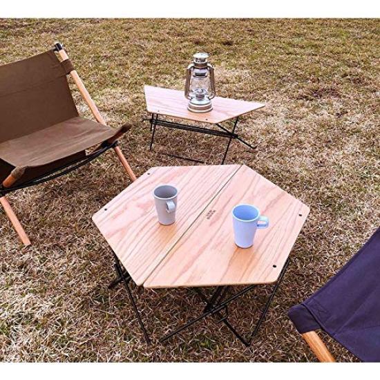 Hang Out Bonfire Table Arch Table Arch Table Wood Single Item FRT-73WD