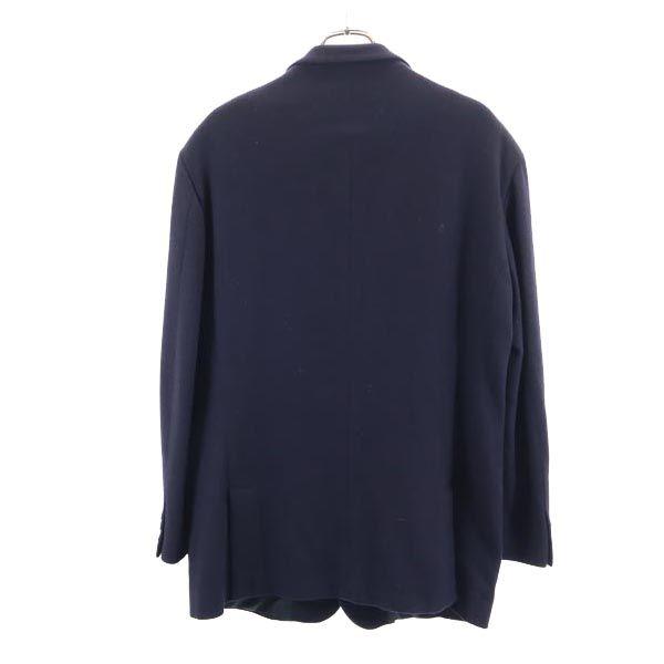 Emporio Armani Made In Italy Wool Tailored Jacket Navy Men's Used