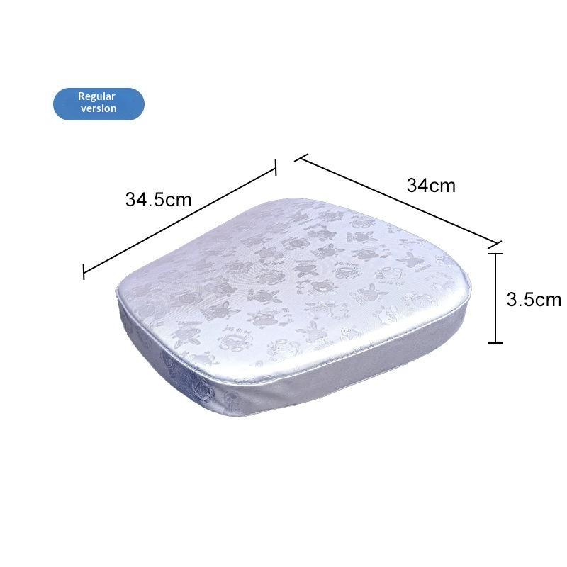 Waterproof Electric Vehicle Seat Cushion Heightened Shock Absorption Motorcycle Seat Cushion Sun Protection Riding Comfort