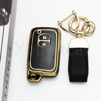 Fashion Tpu For Toyota Land Cruiser Auris Prius 30 Alpha Aqua Lexus Lc 200 Car Key Case 2/3/4 Buttons Remote Cover Shell Holder