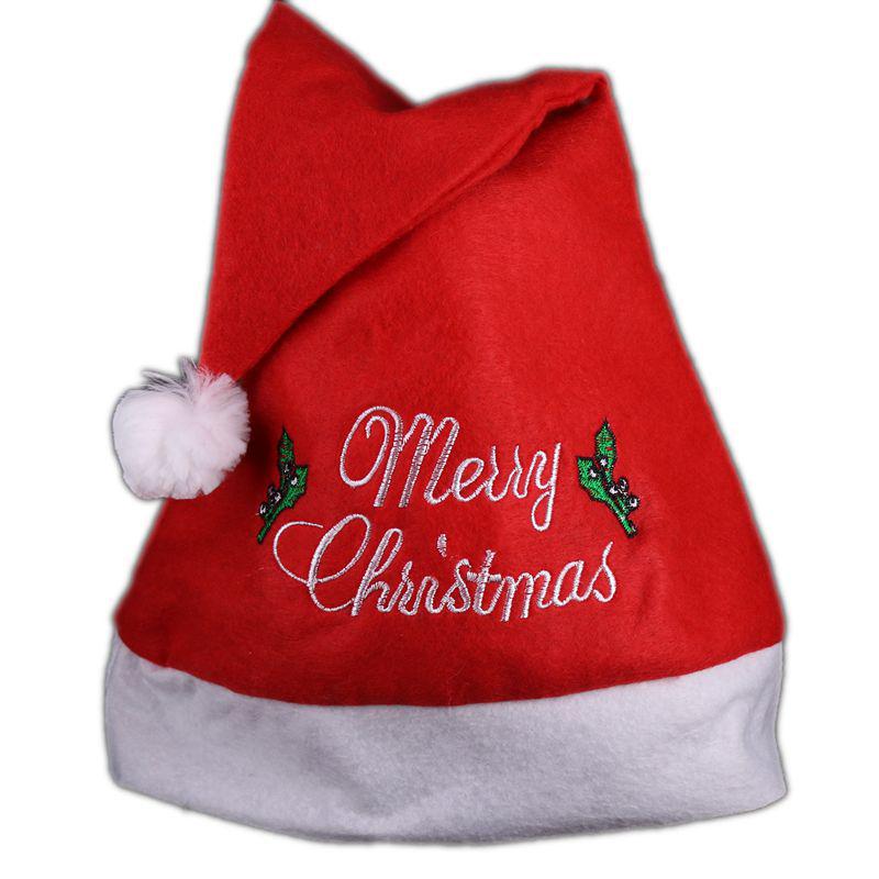 Plus Size Santa Claus Christmas Hat & Chair Cover for Adults and Kids