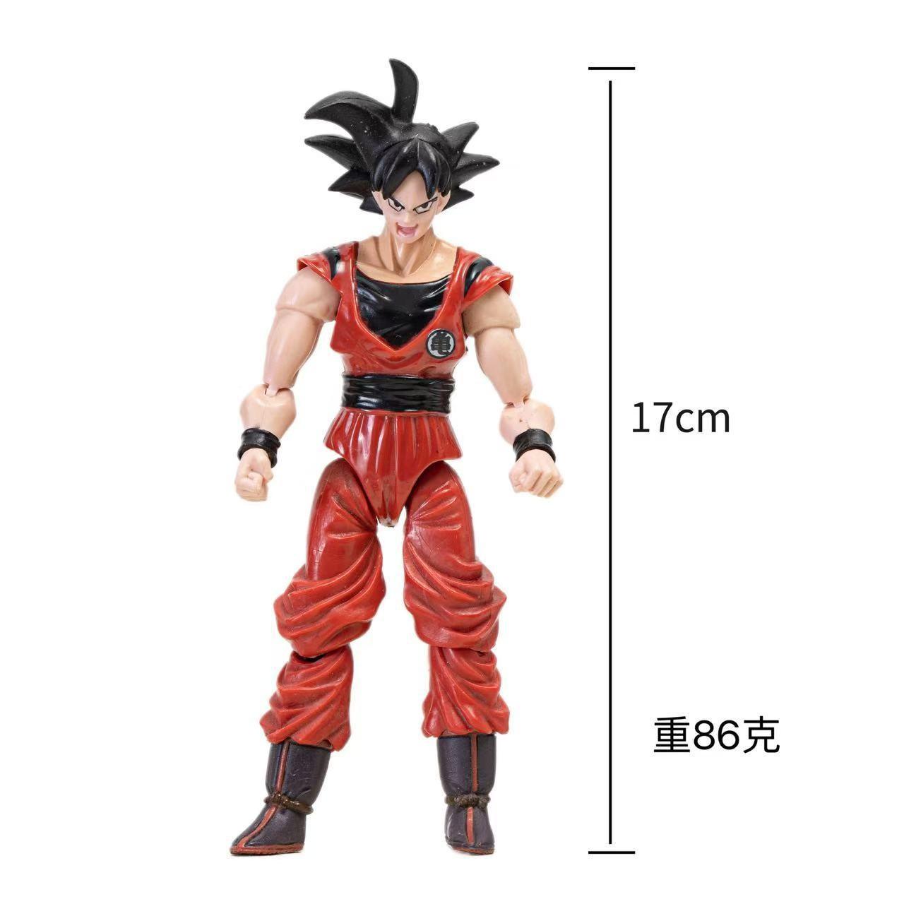 Dragon Ball Anime Son Goku Son Gohan Vegeta Frieza Super Saiyan Anime Action Figure Assembly Model Toys Gift