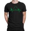 IRISH HEARTBEAT  T-Shirt St Patricks Day Ireland Paddy Leprechaun Saint