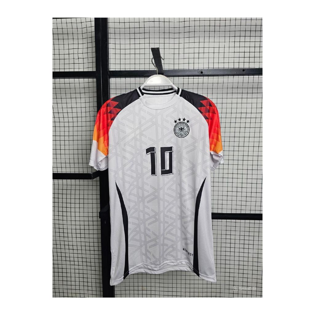 Musialla Germany National Team White Short Sleeve Adult Jersey