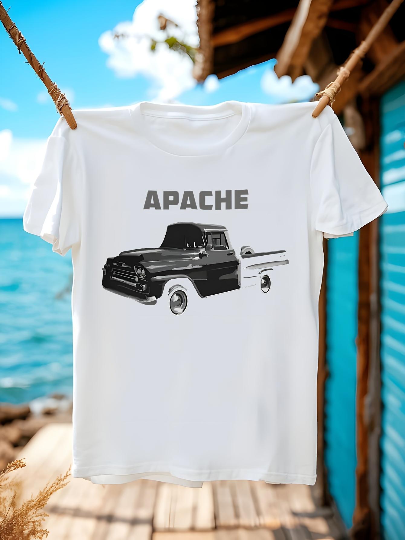 Vintage Tshirt Vintage 1958 Apache Pickup Truck Graphic T... S