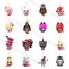 10cm Anime Hell Inn Cotton Doll Hazbin Hotel Lucifer Peripherals Toy Hot Movie Cute Imitation Plush Doll Pendant Gift For Fans
