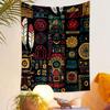 "Tribal Pattern Tapestry Art Design" Patterned tapestry home decor, suitable for bedroom and living room, gift