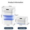 17.5L Large Capacity Household Intelligent Induction Folding Garbage Can Living Room Kitchen Automatic Garbage Storage Bin