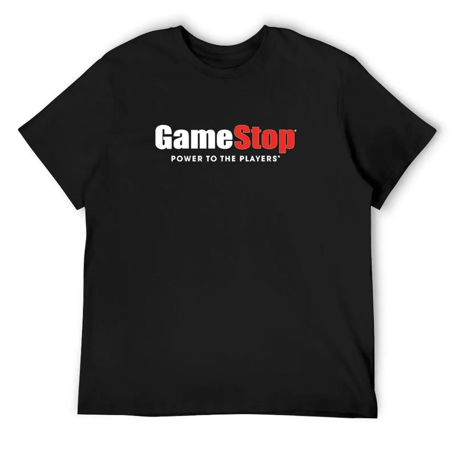 

GameStop T-Shirt shirts graphic tee summer shirt funny shirt cotton plain black t shirts men XXXXXL різнокольоровий