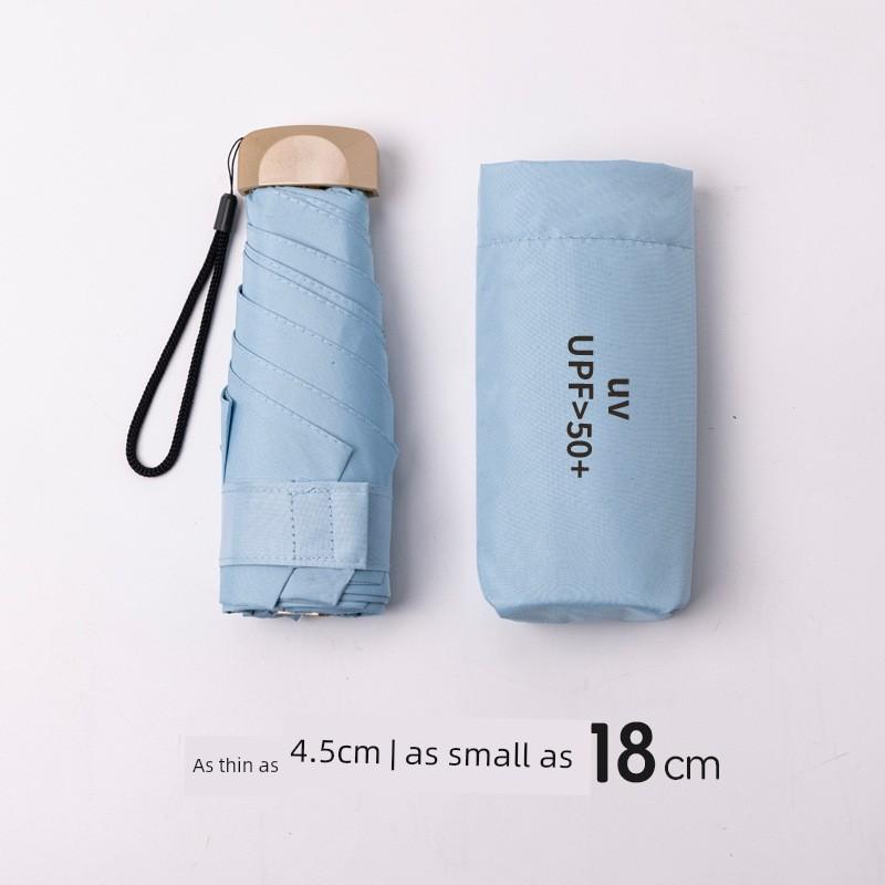 Dual-Use Umbrella for Women, Sun Protection, Uv Protection, Pocket Umbrella, 40% off Flat Sun Umbrellas, Compact Sunshade Umbrella