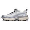 Li Ning Star Path Confortable Durable Absorption des Chocs Chaussures de Course Basses Homme Baskets Grises AGLT047-5