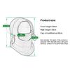 Winter Men Women Warm Hats Waterproof Thermal Fleece Balaclava Hat Hooded Neck Warmer Hiking Scarves Hats Outdoor Riding Windproof Cap
