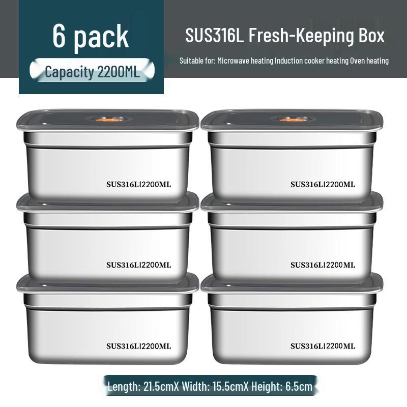 Sweet Elegance 316 Stainless Steel Food Storage Container