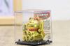 Castle Enterprises Mini Waving Cat Set of Bulk A Great Japanese Souvenir for Comes in a Clear Case Maneki-neko [Oval] (Gold) Solar-Powered,