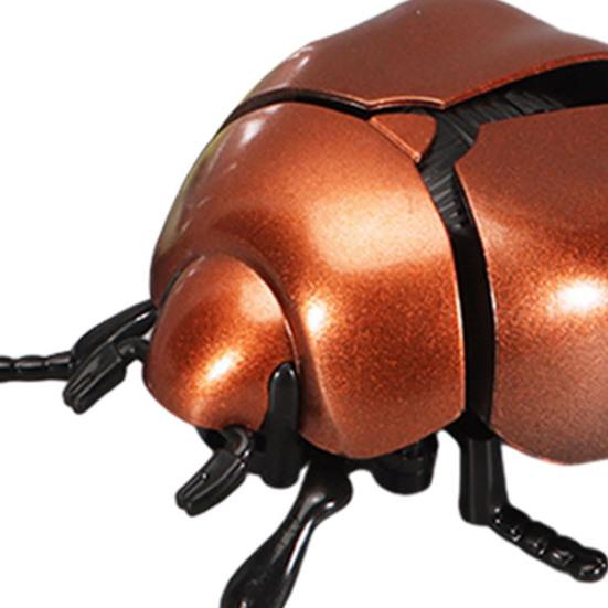 Wind-up Simulation Ladybird Toy Stress Relief Clockwork Beetle Toy Toddlers Boys Girls Educational Interactive Insect Model