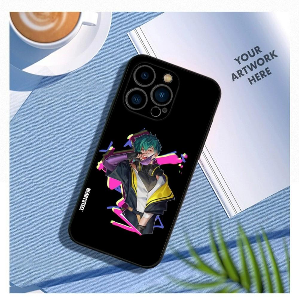 Game L-LOL Aphelios Phone Case For iPhone15,14,13,12 Mini 11 Pro XR,X,XS,MAX 7,8 Plus Silicone Cover Soft Black