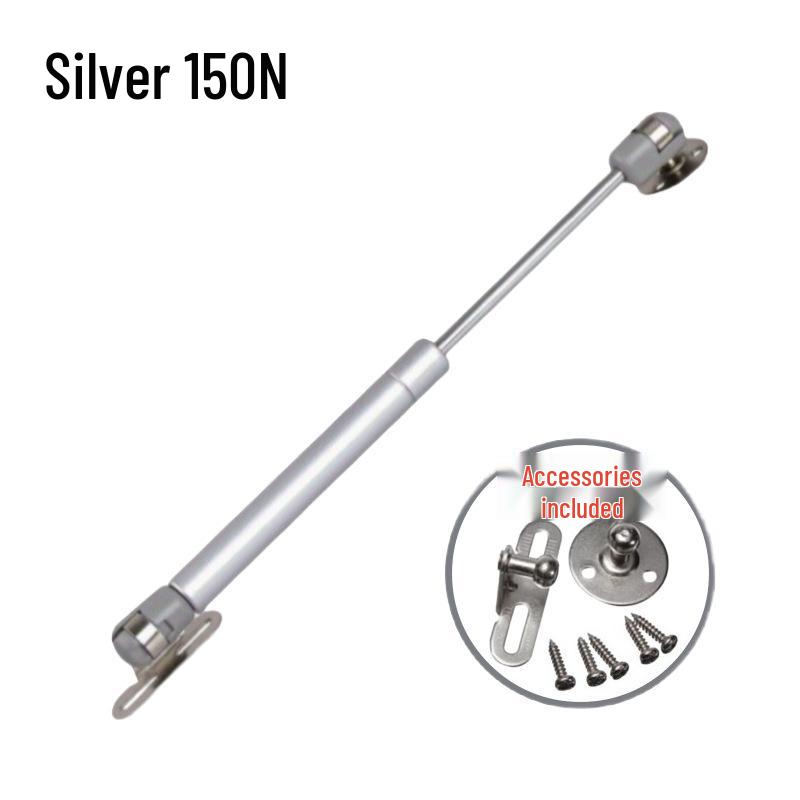 Black Hydraulic Pneumatic Gas Spring Support Rod for Cabinet Doors and Meter Boxes