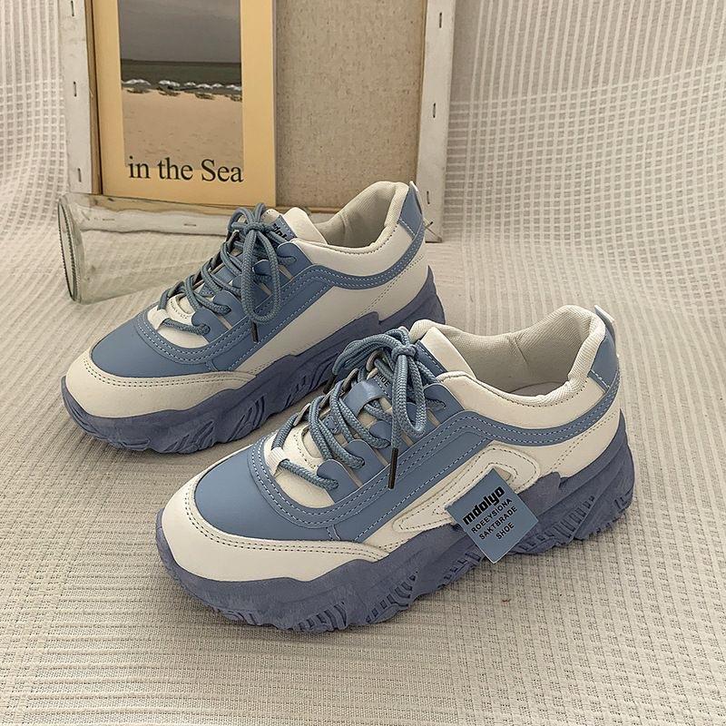 

МОДНЕ ВЗУТТЯ Чоловічі дихаючі спортивні кросівки Спортивне взуття для бігу Відкритий жіночий теніс Тренажер для тренажерного залу 40 синій