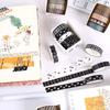 QEZEZA Cute Masking Set of Washi Tape for Masking DIY Bullet Journal and Gift Wrapping Tape, 5, Crafts, Supplies, Planners, Scrapbooks, Cards, (H)