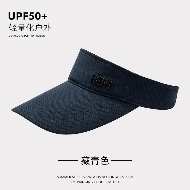 Sun Protection Cap with Enlarged Brim Sun Protection UV Protection Empty Top Outdoor Sports Sunshade Summer Empty Top Hat