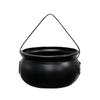 Festive Witch Cauldron Decoration Green Lighted Pot On Tripod for Terrifying Themes Adult Halloween Party Supplies Decor