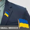 Ukraina Flaggnål Brosch Badge Pin För Kläddekoration Klädtillbehör