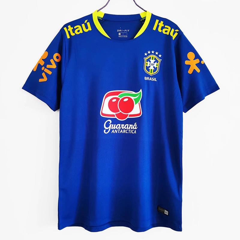 Brazilian Retro Classic Multi-Season Jersey Fan Version Short-Sleeved Home Football Jersey