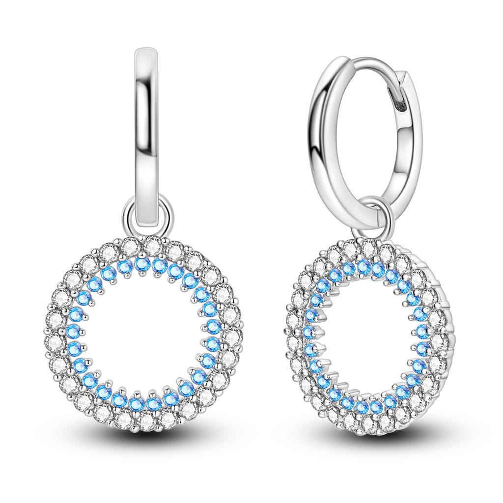 Copper Plated Woman Hoop Earring Original Pendientes For Jewelry Gift Fashion Eardrop