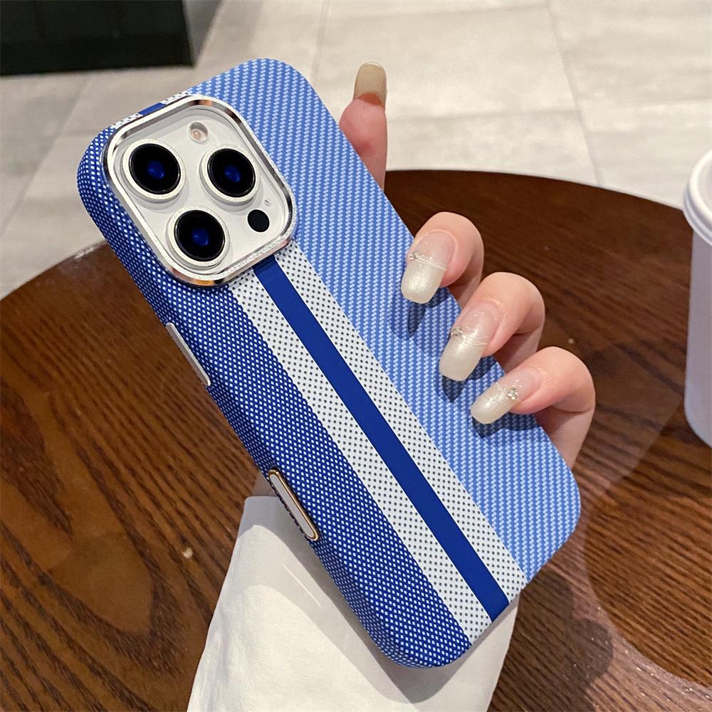 Carbon Fiber Texture For Magsafe Magnetic Case For iPhone 16 Pro Max 16 Plus Wireless Charging Camera Control Button Hard Cover
