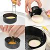 4 Piece Foldable Nonstick Poached Eggs Maker Cup With Heatproof Design And Hanging Hook Poacher For Safe Kitchen Use