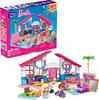 MEGA CONSTRUX Barbie Malibu House Building Blocks Set (Ages 5 and Up) 303 Pieces GWR34 Pink