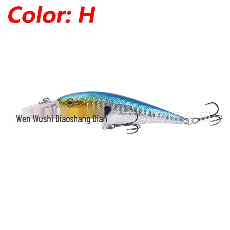 Long Tongue Minnow Floating Deep Diving Lure for Freshwater & Sea Fishing - Aspius Bass Bionic Hard Bait