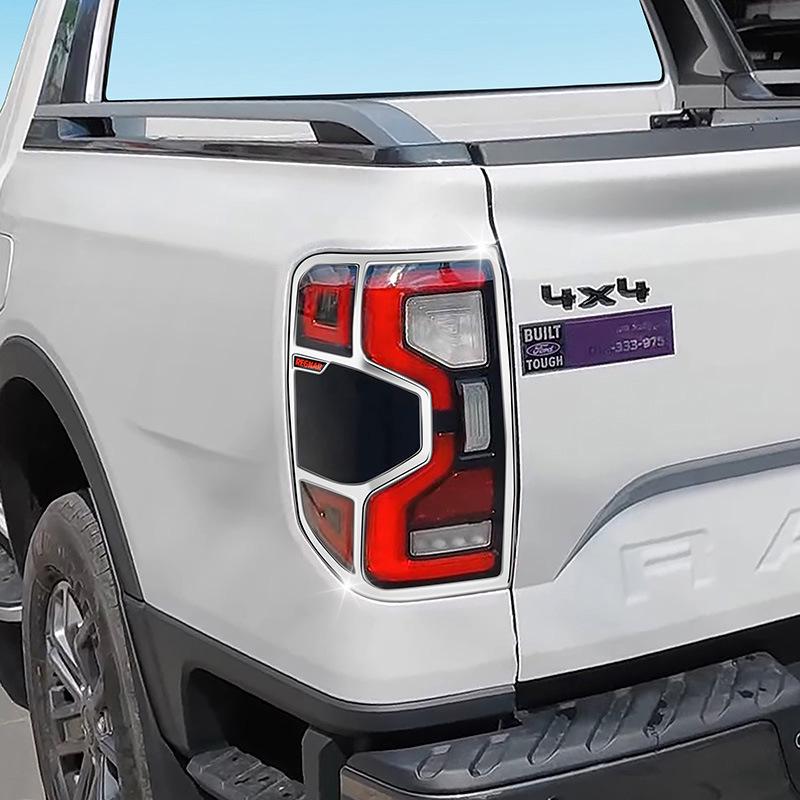 23 Ford Ranger Exterior Accessory Kit: Fog Lights, Taillights, Trunk Trim, Side Vents, Fuel Tank Cap