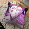 45CM Anime HUNTER Hisoka Kurapika Killua Zoldyck Druck Kissenbezug Wohnzimmer Zuhause Sofa Auto Dekoration Kissenbezug Kissenbezug