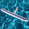 18 Inch Pool Cleaning Brush Aluminum Handle Pool Wall Brush Swimming Pool Brush  Spa Cleaning