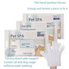 Pet No-Wash Disposable Deodorizing Hair-Removing Wet-Cleaning Bath Gloves No-Rinse Formula for Cats Dogs-6-Piece Pet Supplies